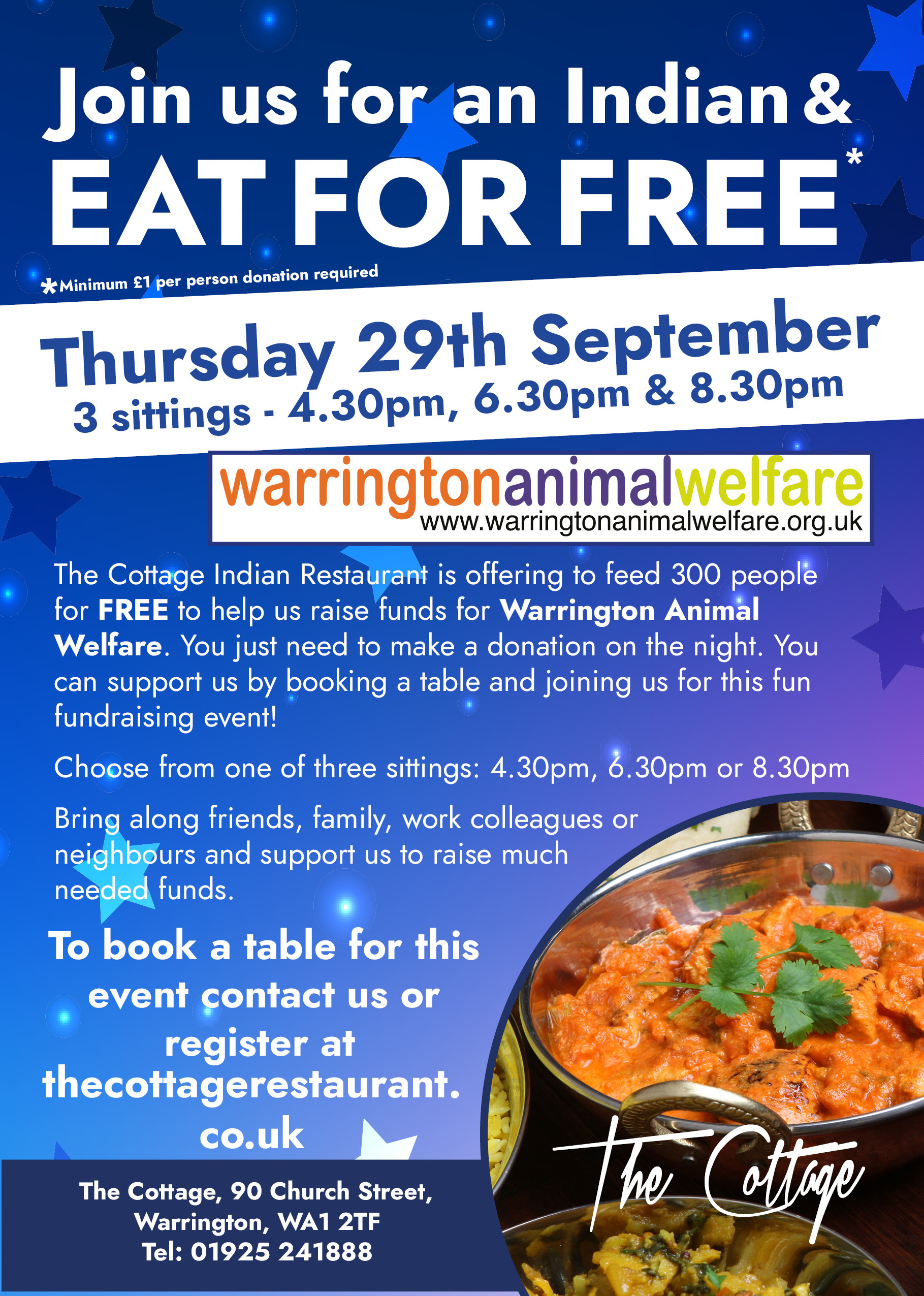 Warrington Animal Welfare Fundraiser